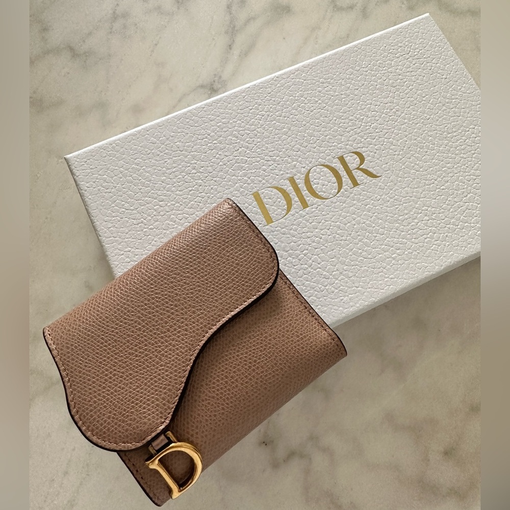 Dior Saddle Lotus Wallet